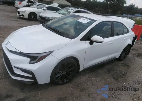 2025 Toyota Corolla Se from USA, damaged, VIN 5YFS4MCE3SP220043